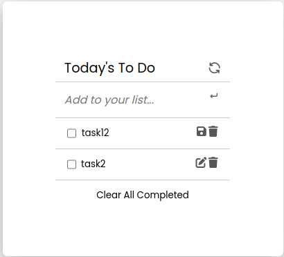 TODOLIST | A To-Do List application that highlights the use of web-pack ...